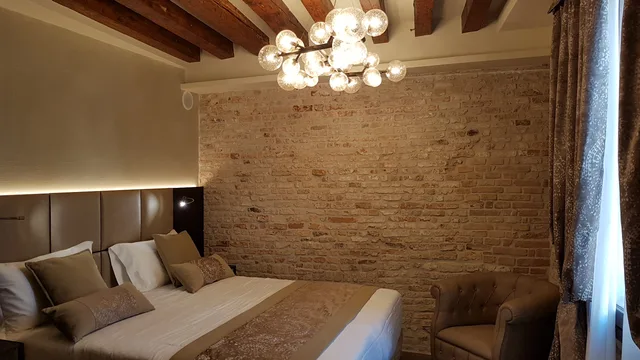 غرفة ديلوكس بسرير مزدوج، Hotel Aquarius Venice 3/5
