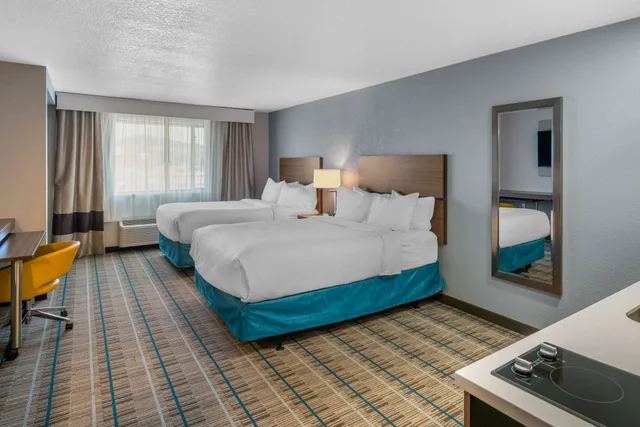 Efficiency, Standard, 2 Queen Beds، MainStay Suites Coeur d Alene, ID 8/10