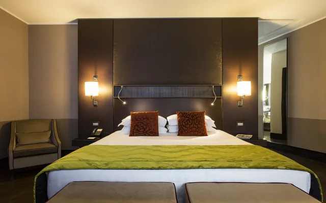 غرفة تنفيذية بثلاثة أسرّة، Rome Times Hotel 3/10