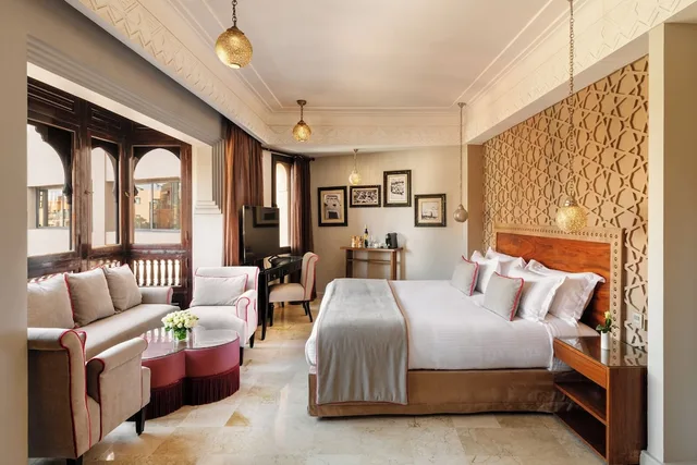 غرفة ديلوكس بسرير مزدوج، Hivernage And Spa Hotel 1/10