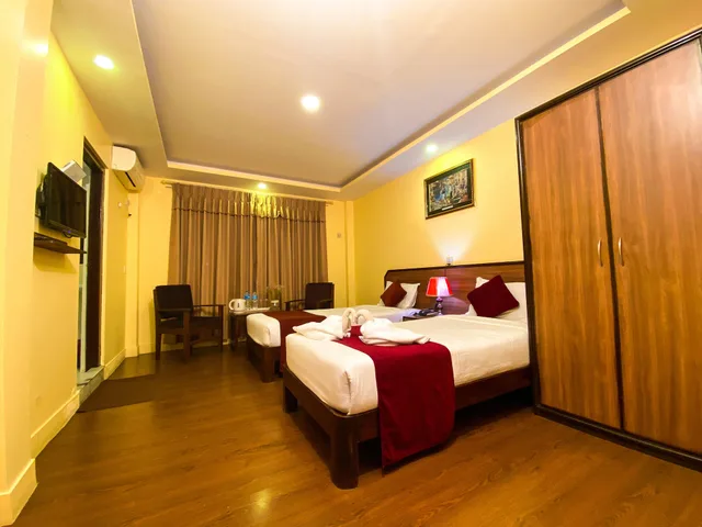 غرفة قياسية بسريرين منفصلين، Thamel Grand Hotel 7/10