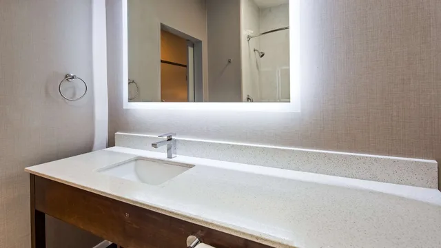 غرفة قياسية بسرير كينج يُسمح فيها بالحيوانات الأليفة لذوي الإعاقة، Best Western Independence Kansas City 8/10