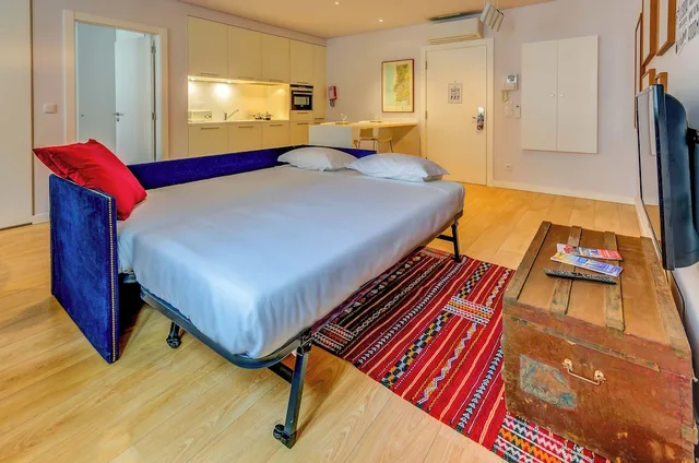 شقة بسرير كوين وسريرين منفصلين بغرفتي نوم مع أريكة، Lisbon Serviced Apartments Avenida Da Liberdade 6/10