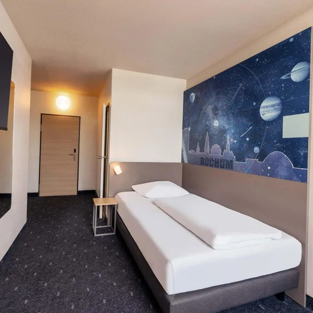 غرفة مفردة، B&B Hotel Bochum Hbf - Nord 2/6