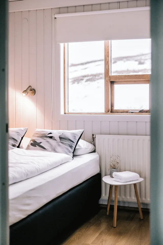 كوخ بسريرين منفصلين بغرفتي نوم، Hlíð Cottages 4/6