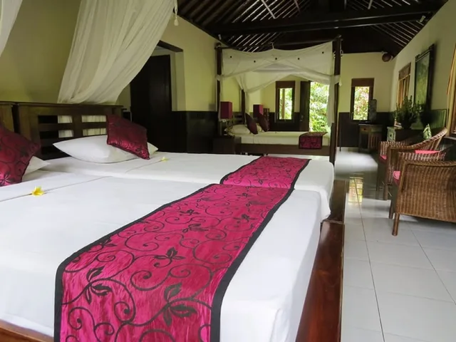 Deluxe, Family, Cottage, 1 Queen and 1 Single Bed, Sama's Cottages And Villas 2/6
