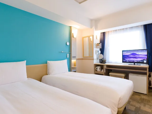 غرفة اقتصادية بسريرين منفصلين، Toyoko Inn Matsudo-eki Higashi-guchi 1/4