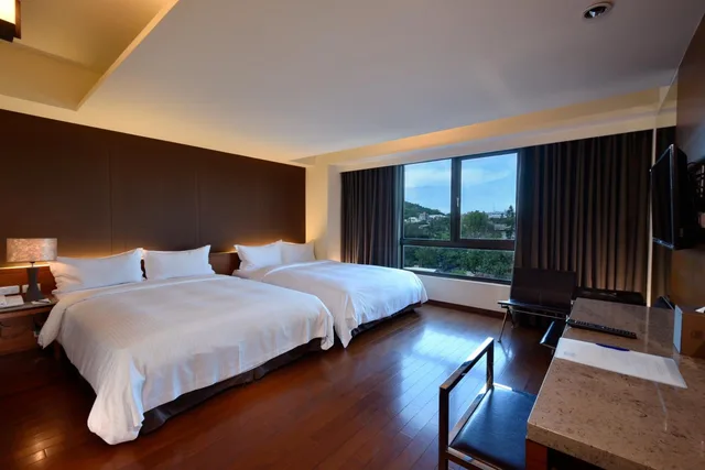 غرفة عائلية بسريرين كوين، Fu Lyu Inn 1/2