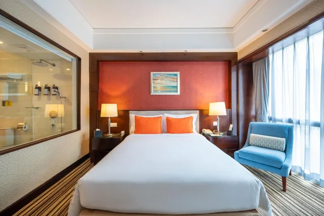 غرفة بزنس مفردة بسرير مزدوج، Leeden Hotel Guangzhou 2/7