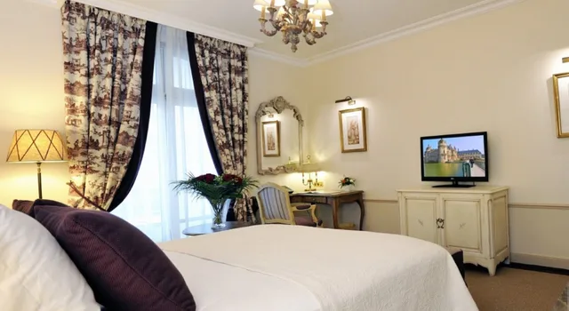 غرفة ديلوكس بسرير مزدوج، Auberge Du Jeu De Paume 1/5