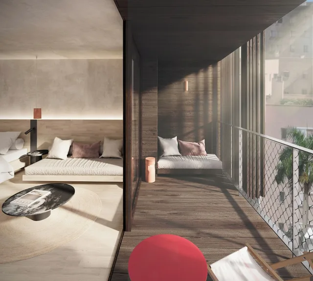 غرفة سوبيريور بسرير كينج، Terreno Barrio Hotel 10/10