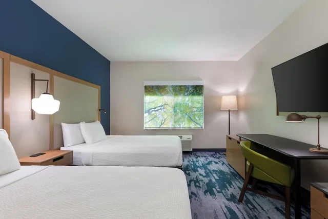 غرفة بسريرين كوين لذوي الإعاقة، Fairfield Inn & Suites By Marriott Atlanta Stonecrest 2/4