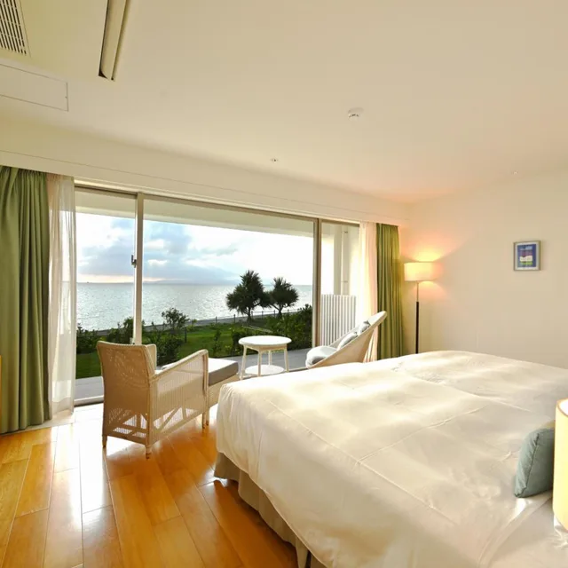 غرفة سوبيريور بإطلالة على البحر في الملحق، Ishigaki Island Beach Hotel Sunshine 3/10