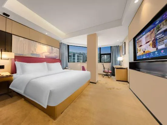 غرفة ديلوكس بسرير مزدوج، GreenTree Eastern Chongqing Jiefangbei Children's Hospital Hotel 1/3