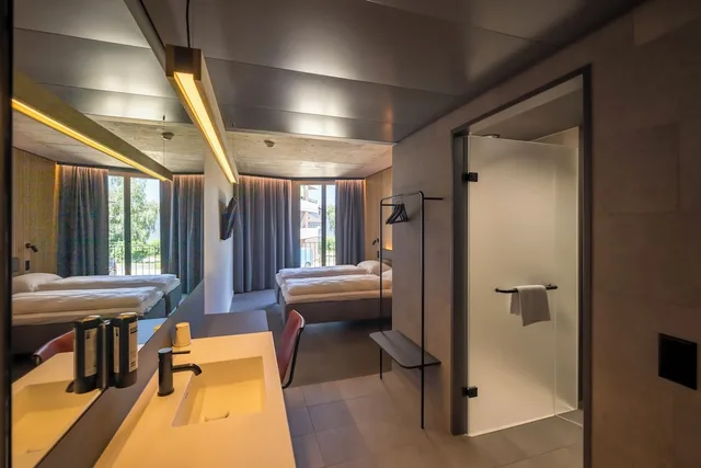 غرفة قياسية بسريرين منفصلين، Zleep Hotel Zurich - Kloten 5/6