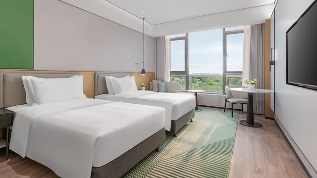 غرفة قياسية بسرير فردي، Holiday Inn Wuhan Houguan Lake by IHG 1/4