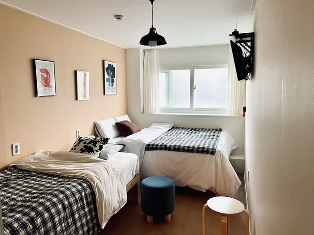 غرفة ديلوكس بسريرين منفصلين، Philstay Myeongdong Central Hotel 1/4