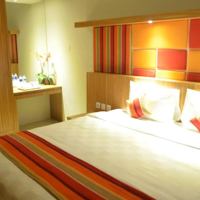 غرفة غراند ديلوكس بسرير مزدوج، Kyriad Hotel Airport Jakarta 4/4