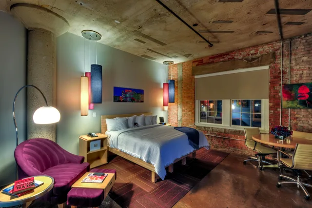 لوفت بسرير كينج، Canvas Hotel Dallas (ex. NYLO Dallas South Side) 5/5