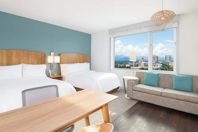 studio, multiple beds, mountain view، Element Asheville Downtown 1/8