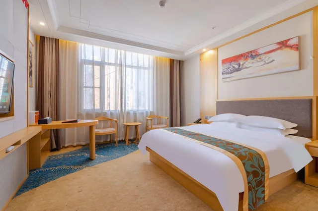 غرفة ديلوكس بسرير كوين، GreenTree Eastern Fuyang Yingdong District South Guoyang Road Hotel 2/2