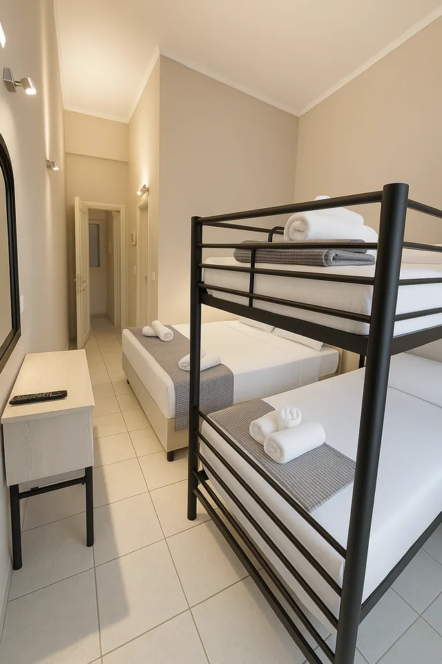 غرفة رباعية في الطابق الأرضي، Samel Hotel 3/9