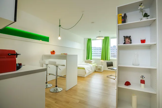 شقة صغيرة بسرير كوين، Brera Serviced Apartments - Nurnberg 2/2