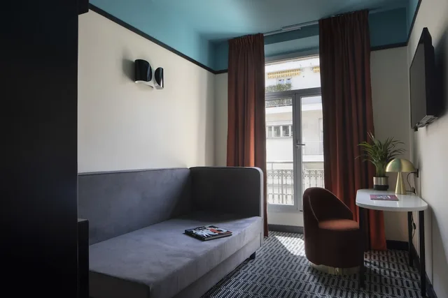 غرفة سوبيريور بسرير كوين مع أريكة، Best Western Premier Hotel Roosevelt 3/6