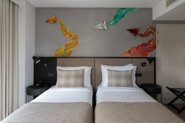غرفة سوبيريور بسريرين منفصلين، Ibis Styles Lisboa Aeroporto 8/10