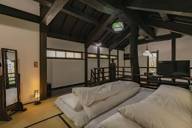 Maisonette, Futon Bed, Outdoor Bath، Hatago Kayausagi 1/1