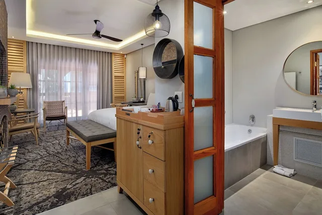 Guest Room, King Bed, Forest View, Patio, Irene Country Lodge, Autograph Collection 1/1