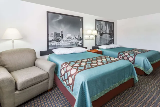 غرفة بسريرين كوين، Super 8 By Wyndham Rock Falls Sterling Area 2/3