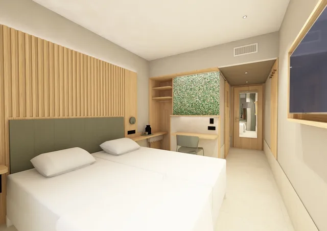 غرفة قياسية بسرير مزدوج، Hotel le Square 1/6