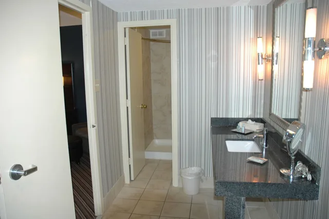 غرفة حصرية ديلوكس بسرير كينج مع أريكة، Wyndham Garden Norfolk Downtown 6/9