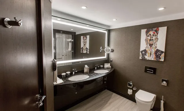 غرفة قياسية بسرير كوين، Radisson Blu Leogrand Hotel 3/3