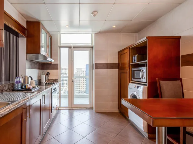 شقة بسرير مزدوج بإطلالة على المدينة بغرفة نوم واحدة، Flora Creek Deluxe Hotel Apartments 5/5