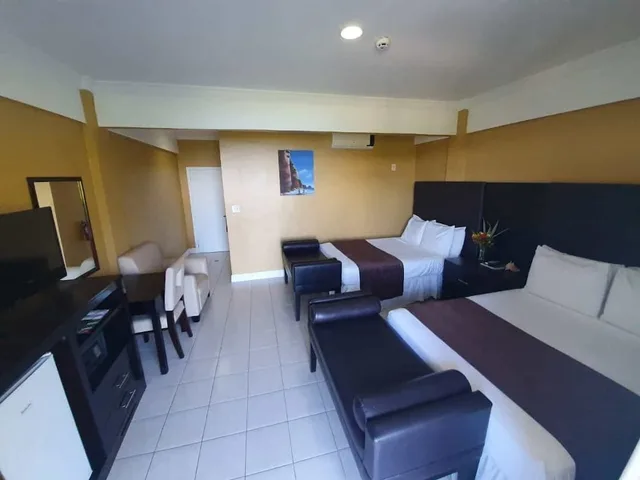 غرفة ديلوكس بسريرين منفصلين بشرفة، Atlantique View Resort and Spa 1/1