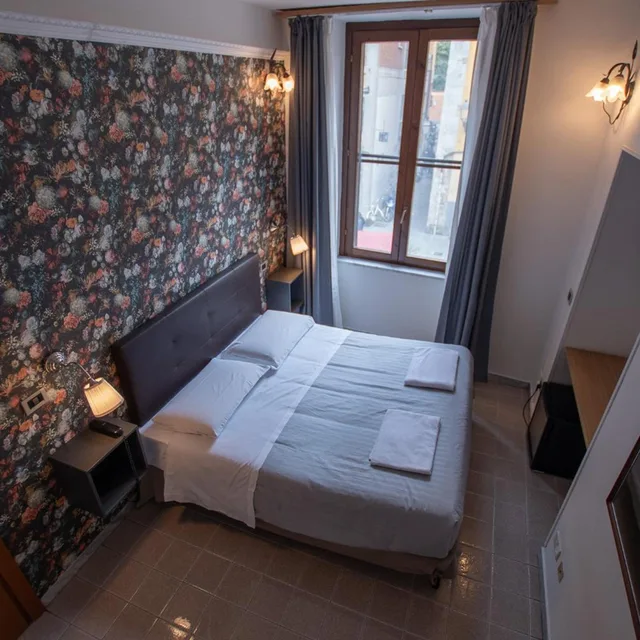 غرفة بسرير مزدوج أو سريرين منفصلين، Hotel Francesco 5/10