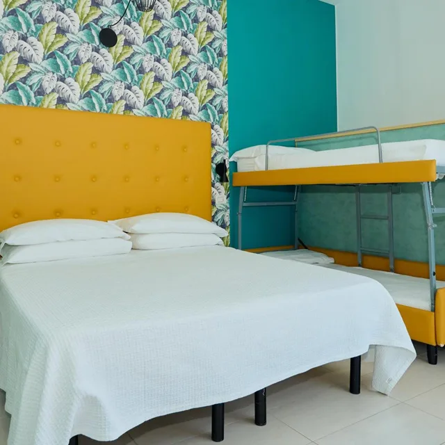غرفة رباعية بإطلالة على البحر، Hotel Acquario 5/10