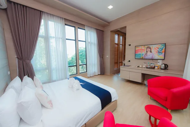 غرفة ديلوكس بسرير مزدوج أو سريرين منفصلين، Tree Scape Retreat Resort 1/10