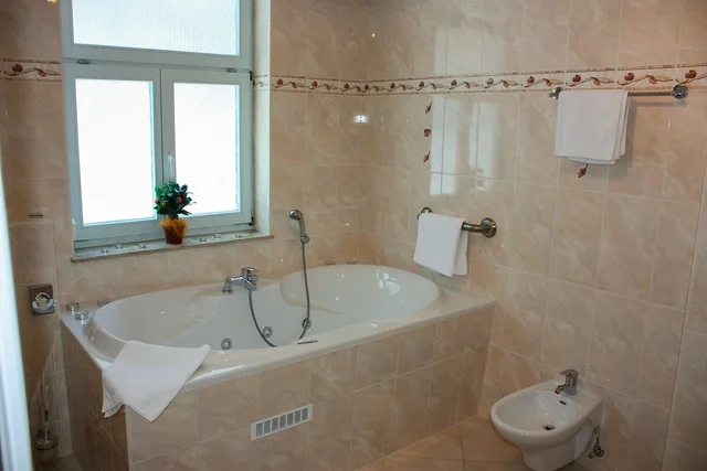 غرفة بزنس ثلاثية بسرير كوين وسرير فردي، Parkhotel Waldschlösschen 1/1