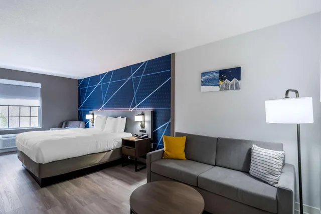 جناح بغرفة نوم واحدة مع أريكة في طابق مرتفع، Comfort Inn & Suites Lexington South 3/8