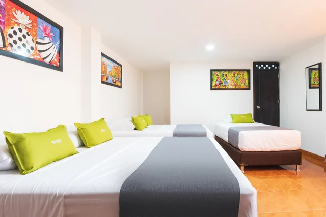 Family, 1 Single and 2 Double Beds، Ayenda 1045 Boutique Aeropuerto 2/4