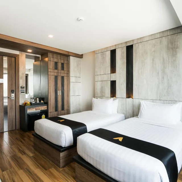 غرفة سوبيريور بسرير فردي، Acqua Hotel Pattaya 2/9