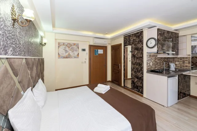 غرفة سوبيريور بسريرين منفصلين بإطلالة على المدينة بمطبخ، Terra Suites 6/10