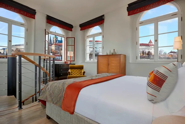 1 Bedroom, Tower, Suite, King Bed، Augustine Hotel Prague 1/3