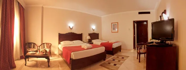 غرفة مفردة بإطلالة على الحديقة، Regina Resort and Aqua Park Hurghada 1/1