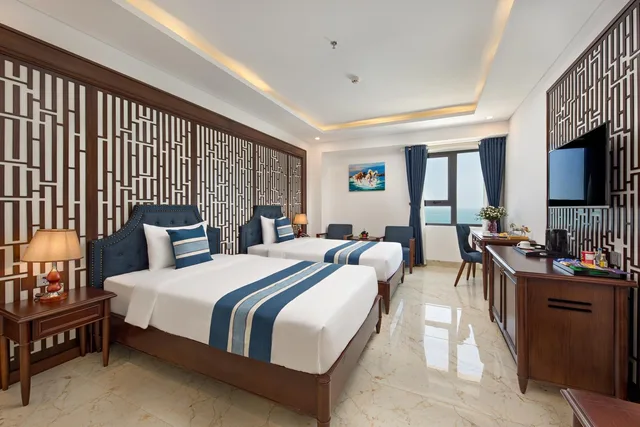 Ocean, Studio, Twin Beds, Sea View، Eden Ocean View Hotel Da Nang 1/1