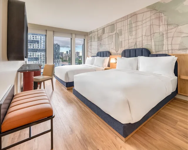 غرفة ديلوكس بسريرين كوين، Toor Hotel Toronto, Part Of Jdv By Hyatt 1/5