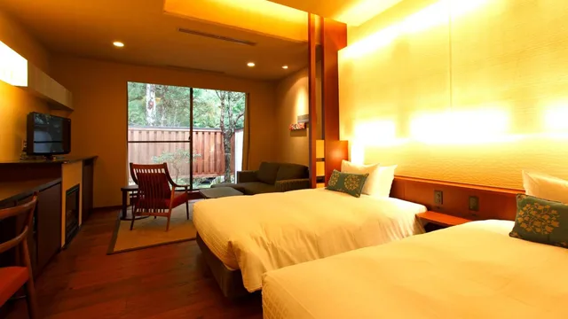 غرفة غربية بسريرين منفصلين، Tofuya Resort&Spa-Izu 1/1
